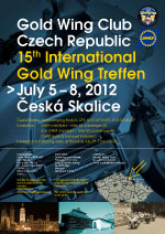 Sraz Goldwing 2012 v České Skalici